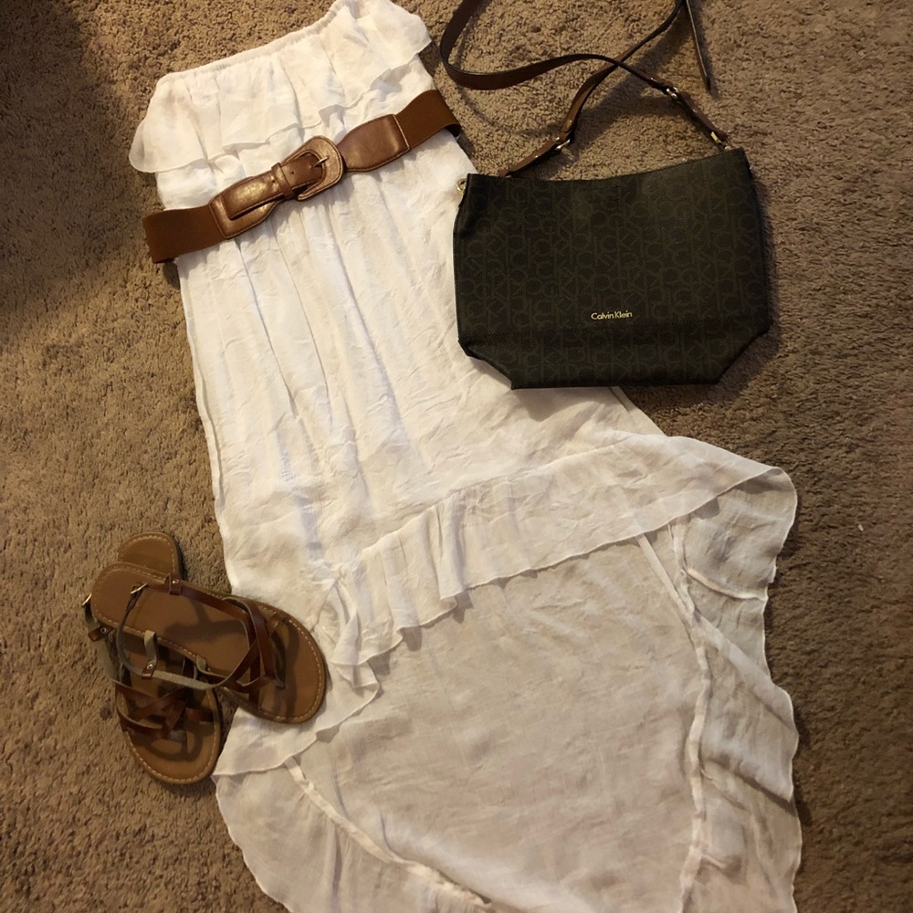 CASUAL OFF WHITE DRESS